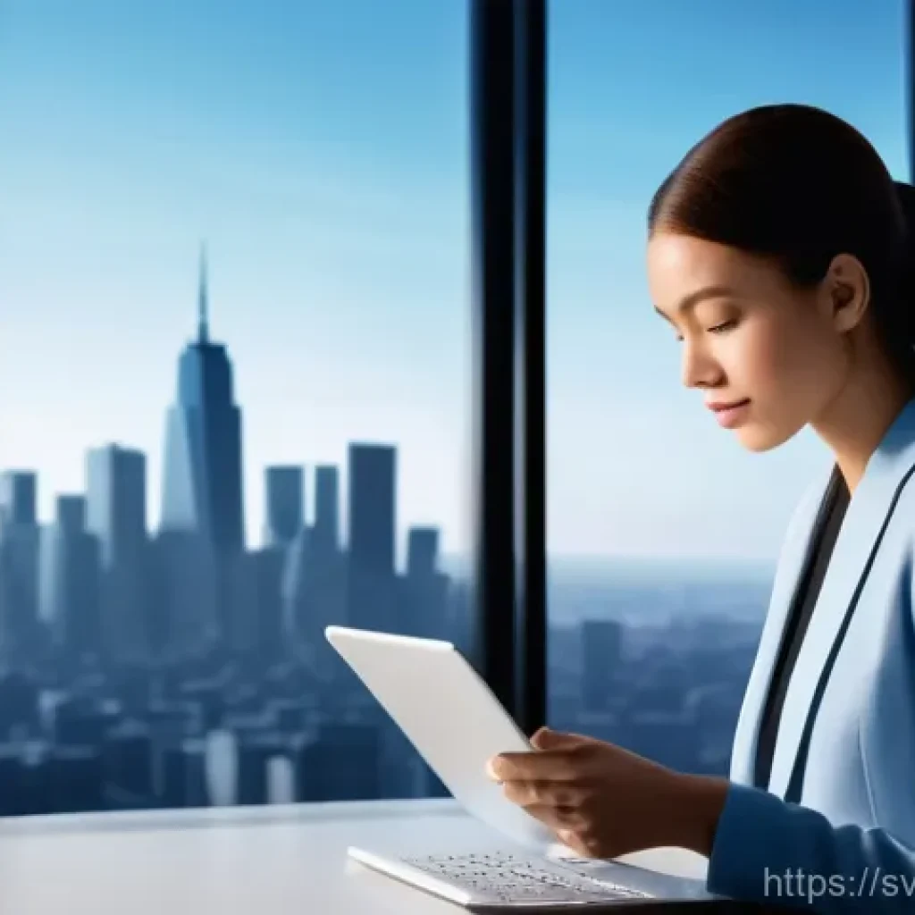 암호화 프로토콜의 적용 범위 및 한계 - **Digital Fortress: The Unseen Shield of Everyday Life**
A contemporary scene set in a bright, m...
